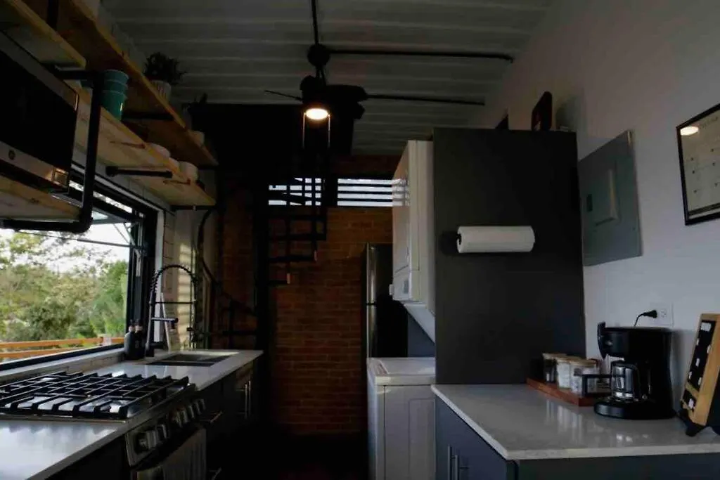 Ferrous Paradise - Tiny Container Home In Adjuntas